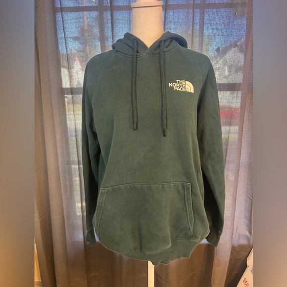 The North Face Forest Green Hoodie - Picture 1 of 4
